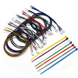 3mm Plastic LED Light Warning Lamp Bead 2.3V-3V for DIY TAMIYA 1/14 RC Tractor Truck Loader Crawler Off Road Car Model Toys Part