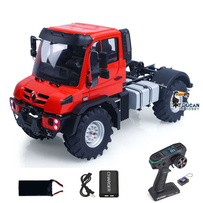 In Stock TOUCAN RC HOBBY 1/14 LikeRC U535 Lite 4X4 RC Crawler Radio Control Construction Off Road Vehicle RTR Metal Drive Shafts 2Speed Gearbox Brushless Motor