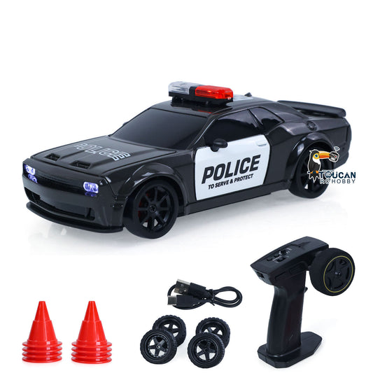 TOUCAN RC HOBBY JIABAILE 4WD 1/36 Plastic RC Drift Car 3615 25KM/H High Speed Model Gyroscope Indoor Outdoor Mini Racing Car LED Lights Battery Radio