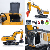 1/18 Kabolite 5901 100S Electric Lifting RC Excavator Flysky Remote Control Digger Engineering Vehicle Electric Ripper Hammer