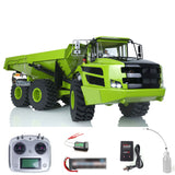 XDRC 1/14 Maßstab 6*6 Metall Hydraulische Hebe RC Knickgelenkter LKW Kipper RTR Automodell Licht Sound Batterie Ladegerät Motor