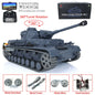 Henglong 1/16 TK7.0 Promotion German Panzer IV F2 3859 RTR RC Tank 360 Degrees Turret Smoke Infrared Combat BB Metal Barrel Tracks Sprockets Idlers Wheels