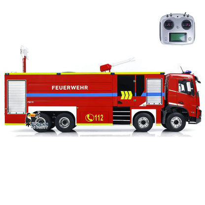 TOUCAN RC HOBBY 1/14 FMX 8*4 PS0003 RC Extinguisher Truck Remote Control Fire Fighting Vehicles Car Lights Sounds Ready to Run Model DIY