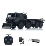TOUCAN 1/18 8X8 Metal RC Military Truck RTR Transport Car CAPO CUB3 2Speed Gearbox Axle Locks Light Sound Smoke Unit