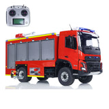 1/14 4X4 Metal Axles Remote Control Fire Fighting Vehicle BZ i6S Radio 2Speed Light Sound System No Battery Assembled Model PNP