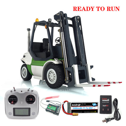 TOUCAN RC HOBBY LESU 1/14 RC Hydraulic Forklift Transfer Car Painted RTR Truck Motor Light Battery Radio System Remote Control Vehicles