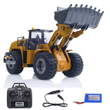 Fast Free Shipping 1/14 HUINA Toys 2.4G Radio Controlled Loader 1583 Electric Lifting System Lights Sound RC Construction Vehicles Assembled