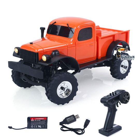 TOUCAN RC HOBBY Udi RC UCX2401 4WD 2Speed Gearbox 1/24 Remote Control Crawler RC Off Road Car Metal Chassis Rail RTR Brushed Motor Light No Sound