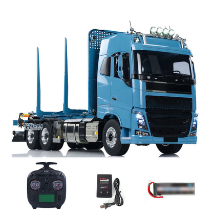 TAMIYA FH16 1/14 RC 750 Holztransporter 6X6 Verbessertes Metallchassis RTR Elektroauto 56360 2-Gang-Sendermotor