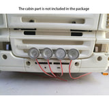 Degree LED Spot Lamps for Tamiya 1:14 Remote Control Tractor Truck R370 R620 R470 Simulation Vehicle Hobby Model DIY Parts