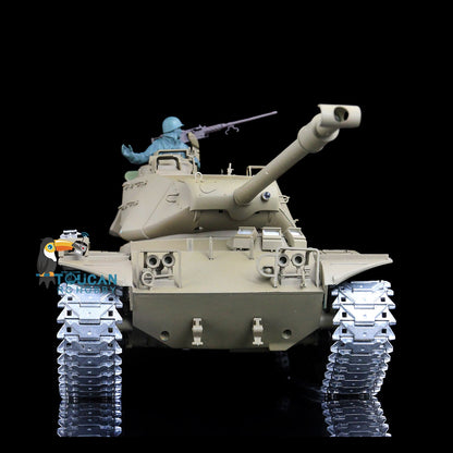 Henglong 1/16 TK7.0 USA Walker Bulldog 3839 RTR RC Tank FPV 360 Degrees Turret Smoke IR BB Unit Metal Tracks Gearbox Sprockets Wheels