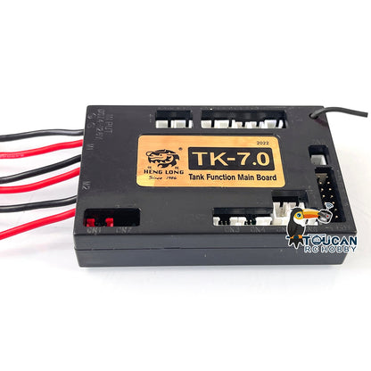1/16 Scale RC Henglong Tank 2.4Ghz 7.0 Generation Radio System Transmitter Multi-Function Main Board Leopard 2A6 M1A2 Sound