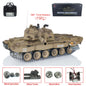 Henglong 1/16 TK7.0 Promotin British Challenger II 3908 RTR RC Tank 360 Degrees Turret Infrared Combat BB Smoke Metal Sprockets Idlers Wheels Gearbox Tracks