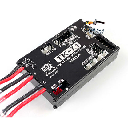 Henglong 1/16 Scale RC Tank Model Radio Control System 2.4Ghz 7.1 Generation Transmitter Main Board Leopard 2A6 M1A2 Sound