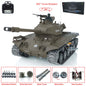 Henglong 1/16 TK7.0 USA Walker Bulldog 3839 RTR RC Tank 360 Degrees Turret Infrared System BB Smoke Metal Sprockets Wheels Gearbox Tracks