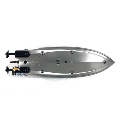 RC 2,4 G Hoverboot, ferngesteuertes Mini-Boot, Doppelpropeller, elektrisches Schiffsspielzeug, fahrbereit, lackiert und montiert