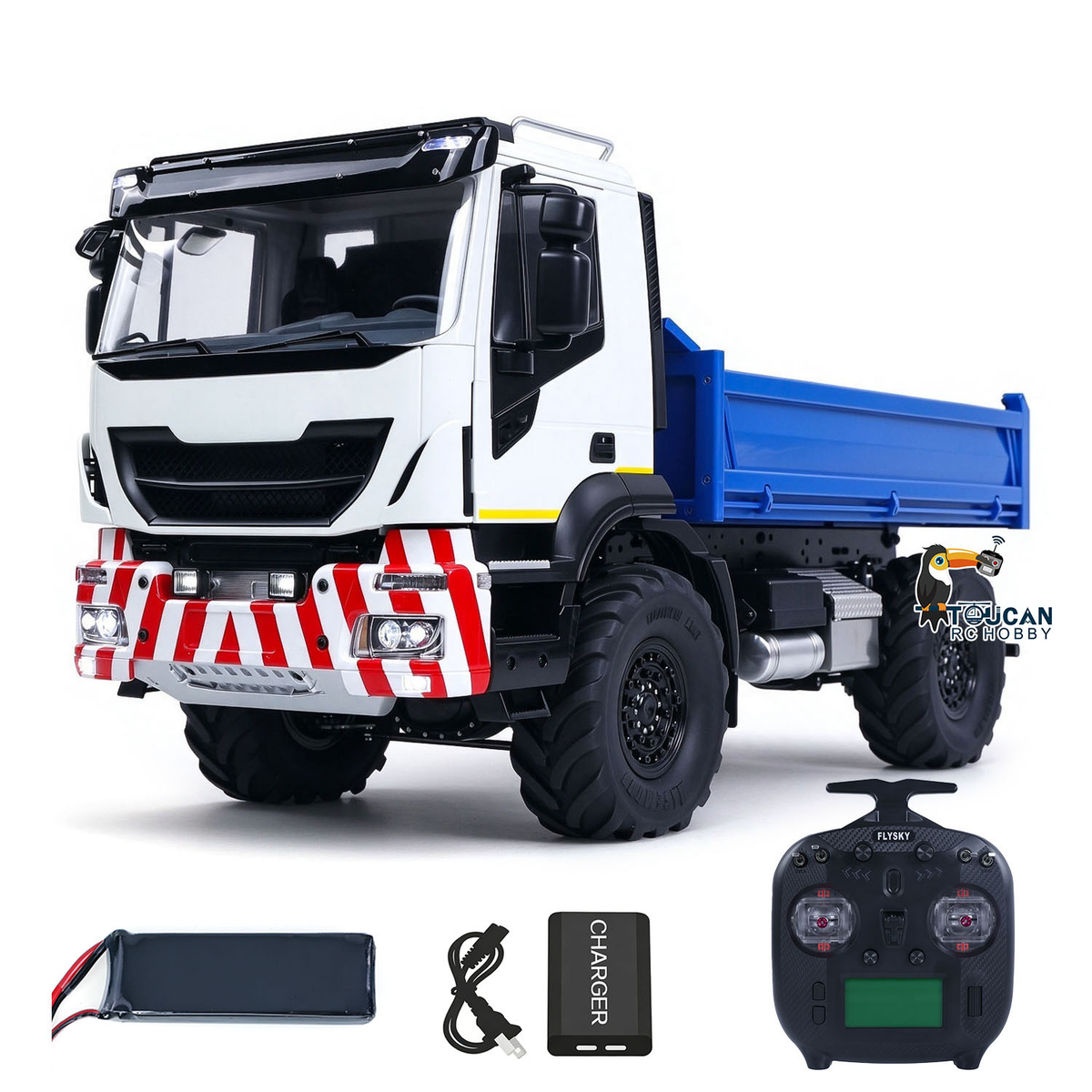 Metall 4x4 1/14 RC Hydraulischer Dumper Elektro-LKW Ferngesteuerter Kipper Dumper Auto Hobbymodelle DIY PNP Sonderversion