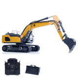 1/14 Scale Metal Hydraulic RC Excavator 945 Remote Control Painted Trucks Model W/ PL18EV Radio Light Motor Servo