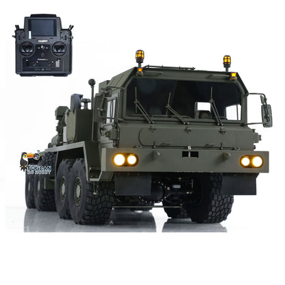 1/14 RC Sattelzugmaschine SLT56 8x8 Vollmetall Ferngesteuertes Militär Transportauto 3-Gang Getriebe Differentialsperre Achsen