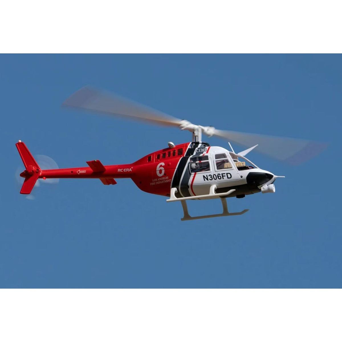 1/33 C138 RC Simulation Hubschrauber Modell Bell206 6CH Funksteuerung Stuntflugzeug 6 Achsen Gyroscop Batterie Erwachsene Geschenke Spielzeug