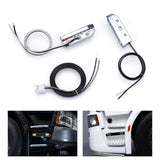 3V-5V Fußpedal Licht Metall LED Lampe für 1:14 DIY TAMIYA Fernbedienung Traktor Lkw 770S 56368 56371 RC Lkw Modell Fahrzeug