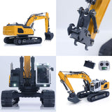 XDRC 1/14 Painted 945 RC Hydraulic Equipment Remote Controlled Machine Truck Excavator Construction Vehicles Hobby Models