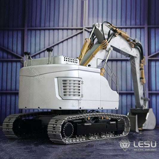 TOUCAN RC HOBBY LESU AOUE ET26L 1/14 Metal RC Hydraulic Excavator B0012 Remote Controlled Construction Vehicle Light System Simulated GPS for DIY Hobby Collectors