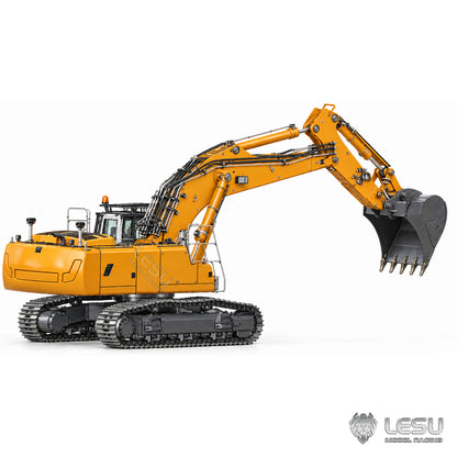 TOUCAN RC HOBBY LESU  B0029 LR956 2Arms 1/14 Metal RC Hydraulic Excavator  Remote Control Digger Dual Pumps 9CH Valve Brushless Motor Light PL18EVLITE