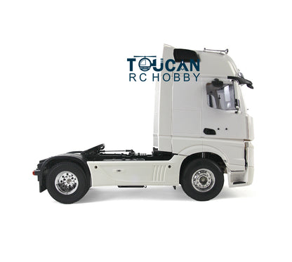 Toucanrc 1/14 Fernbedienung 2 Achsen DIY Sattelzugmaschine Anhänger Auto KIT Modell 35T 540Motor Unmontiert und Unbemalt