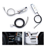 3V-5V Fußpedal Licht Metall LED Lampe für 1:14 DIY TAMIYA Fernbedienung Traktor Lkw 770S 56368 56371 RC Lkw Modell Fahrzeug