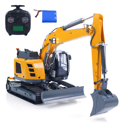 TOUCAN RC HOBBY Fast Free Shipping MD Metal 1/14 RC Hydraulic Tracked Excavator LR926 2Arms Remote Control Digger 4 way Valves Dual Pumps 2212 Brushless Motor RTR