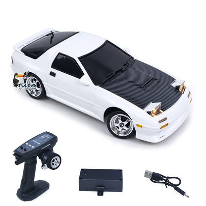 TOUCAN RC HOBBY LDRC 1/18 RX7 RC Racing Car RWD Gyroscope Wireless Control Drift Vehicles LD1802 Premium Mini Drift Design All-Nylon Chassis RC Model