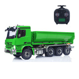 8X8 1/14 Hydraulischer RC Vollkipper Metall Fernbedienung Roll On Off Kipper BZ 3363 Automodell Sounds Lichter FlySky ST8 Radio