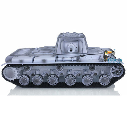 Henglong 1/16 TK7.0 Plastic Soviet KV-1 RTR RC Tank 3878 Military Vehicle Light Sound Smoke BB Unit Infrared Combat System