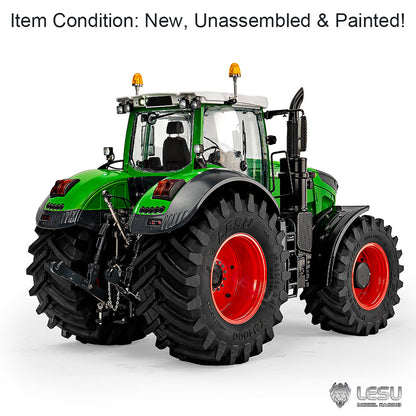 TOUCAN RC HOBBY 1/14 4*4 Brand New LESU AOUE 1050 Metal Hydraulic RC Tractor Remote Control Car Model Kits Unassembled Simulation Vehicle Sound Light