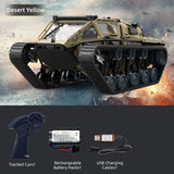 1/18 RC Drifting Tracked Off Road Vehicle C8812 2.4GHz Remote Control Simulation Model Car LED Lights 360 Degree Rotation RTR