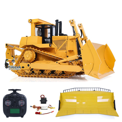 JDModel 1/14 MetalHydraulic RC Bulldozer Ferngesteuerte Baufahrzeuge DXR2 mit verbessertem Klingenmodell