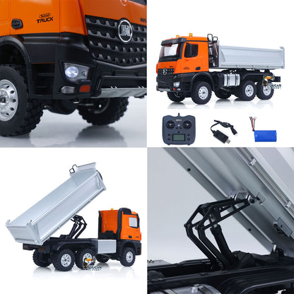Vorbestellung 1/14 HUINA 1598 2,4G Fernbedienung Dumper 6x6 Engineering Transport Fahrzeug Hubstange Kipper Auto Licht Sound Batterie Spielzeug