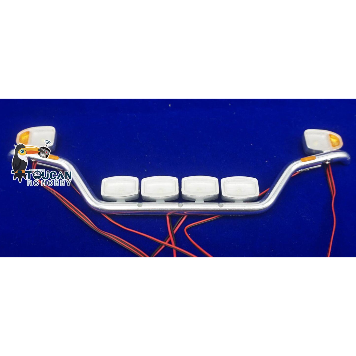 Lackierte LED-Lichtleiste für 1/14 RC Traktor-LKW 56323 56371 770S Fernbedienung Auto Hobby Modell DIY Zubehör
