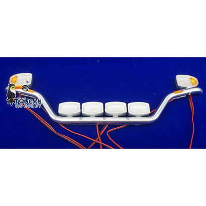 Lackierte LED-Lichtleiste für 1/14 RC Traktor-LKW 56323 56371 770S Fernbedienung Auto Hobby Modell DIY Zubehör