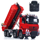 Toucanhobby G88 8*8 1/14 RC Hydraulic Roll On Off Dumper Construction Vehicle Differential Lock Axle 3Speed Transmission for Modeler