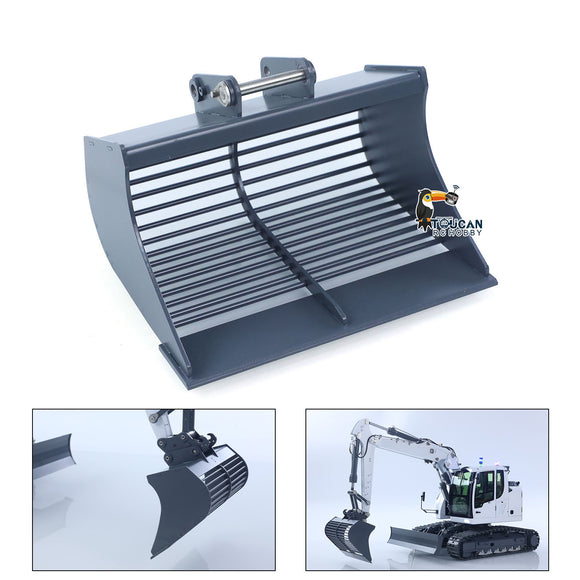 Rotating Light LED Lamp Engineering Light Spotlight Cabin Rear Roof Guard for 1/14 RC Hydraulic Excavator 914 Digger Model Parts