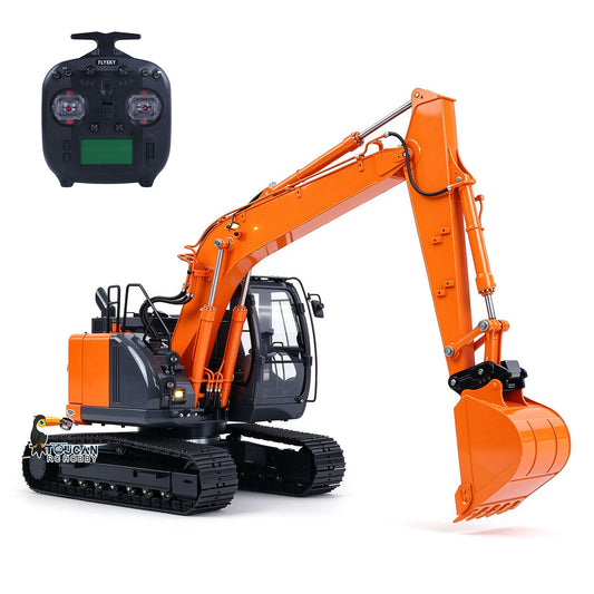 TOUCAN RC HOBBY SFROG ZX135US LITE Metal 1/14 Digger RC Hydraulic Excavator 3CH Valve Brushless ESC Motor for Backyard Adventures