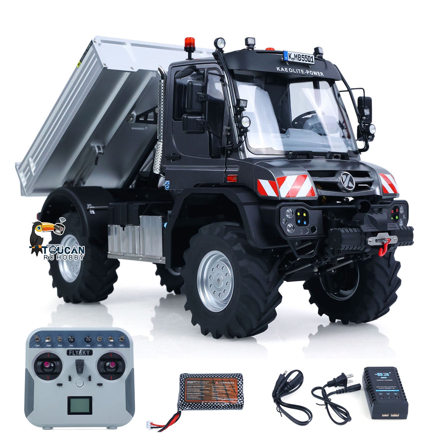 1/14 KABOLITE K5501 Remote Control Off Road Car RC Crawler ATV Light Truck 2Speed Gearbox  Axle Locks Light Sound System RTR Model