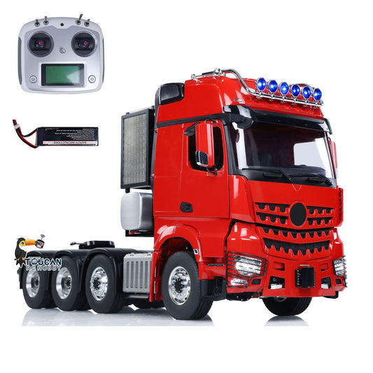 TOUCAN RC HOBBY  Metal Differential Lock Axles 3Speed Gearbox 8X8 1:14 RC Tractor Truck 3363 Radio Control Lorry Cars