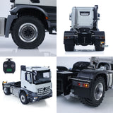 3Speed RTR Model 1/14 RC Tractor Truck BZ L44 Remote Control Farm Vehicle Metal 4*4 Chassis Axle Lock Flysky ST8 Radio Battery