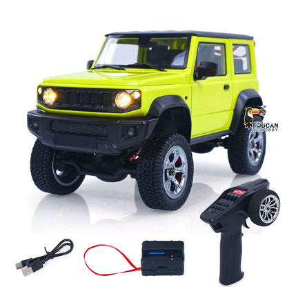 1/16 HG 210 RC Off Road Car Remote Control Electric Crawler Sound Light Smoke Unit Metal Gear Drive Shaft Battery Charger