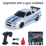4304A 2.4GHz 1/43 RC Drift Car 4WD High Speed Racing Vehicles RTR Mini Car Toy Model Radio Battery Lights Gyroscope