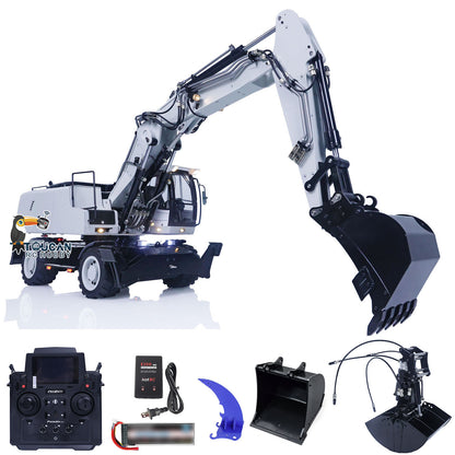 TOUCAN RC HOBBY MTM 946-3 Metal 1/14 RC Hydraulic Excavator Radio Control Digger 8-ways Reserving Valves for Model Enthusiasts