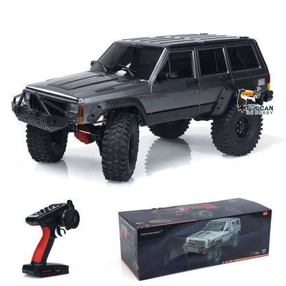 1/10 RC Off-road Crawler 4WD Lkw Differential Sperre Lichter Radio Mit high-drehmoment 555 motor drei differential schlösser